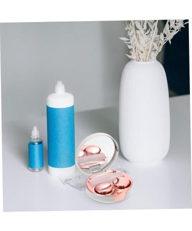 Healvian Contact Lens Container Set | Travel Light Care Kit with Mirror | Linsen Etui for Glasses & Lens Storage - Buy Online on GoSupps.com