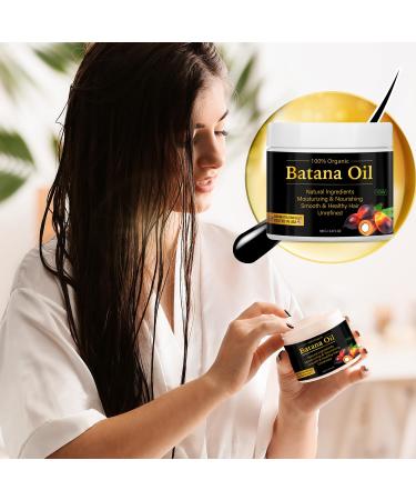 100% Natural Raw Batana Oil for Hair Growth | Dr. Sebi Hair Oil from Honduras | Prevent Hair Loss & Eliminate Split Ends for Men & Women - Buy Online on GoSupps.com