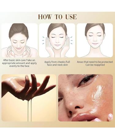 Salmon water light antiwrinkle serum improves the barrier function of the face hydrates and hydrates lifts and firms the skin facial serum for women nongreasy 1PCS - Buy Online on GoSupps.com