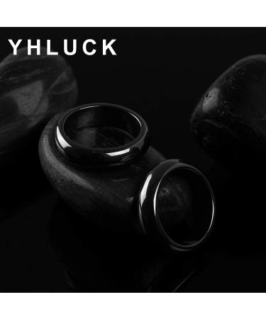 Genuine Hematite Ring for Men and Women - Root Chakra Balancing Jewelry Gift - Size 6-12 - Buy Online on GoSupps.com