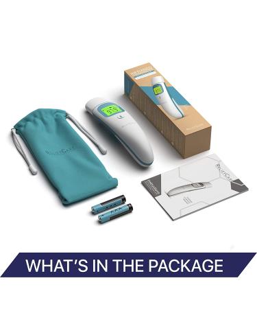 Digital Forehead and Ear Thermometer - Dual Mode Infrared with Fever Alarm - Buy Online on GoSupps.com