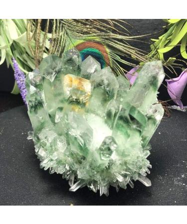 Natural Crystal Rough Natural Crystal Rough Natural Green Ghost Phantom Quartz Crystal Cluster Rock Stones and Crystals ReikiSpecimen Home DecoStone (Color : 800-850g) - Buy Online on GoSupps.com
