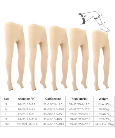 UpqrSG Thigh High Compression Stockings - Breathable Soft & Comfortable Medical Support for Women & Men - Buy Online on GoSupps.com