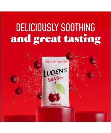 HealthWise Medicated Chest Rub Luden's Wild Cherry Sore Throat Drops | 4 oz Chest Rub 30 Count Drops - Buy Online on GoSupps.com