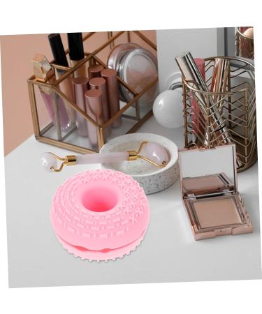 Ipetboom Dry Makeup Brush Cleaner | Effective Makeup Brush Cleaning Pad | Constant Temperature Pink Washer for Flawless Application - Buy Online on GoSupps.com