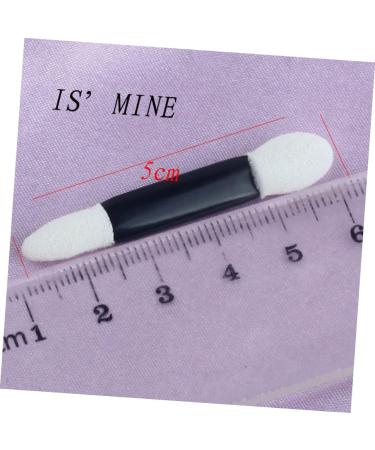 HAPINARY 50pcs Brush Eyeshadow Sponges Ladies Suits Eye Shadow Women Eyeshadow Brush Travel Lipstick Oval M White - Buy Online on GoSupps.com