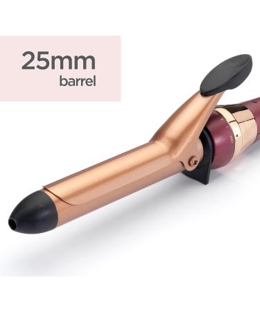 BaByliss Berry Crush Tong Curling Tong 25mm - Quartz-ceramic Barrel for Bouncy Lasting Curls - Bronze - Buy Online on GoSupps.com