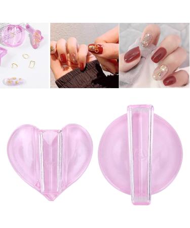 2 Pieces Nail Art Metal Slice - Premium Nail Art Supplies for Stunning Designs | International Shipping Available - Buy Online on GoSupps.com