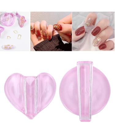 Buy Nail Art Minted Form Metal Frame - 2 Pieces Nail Metal Curve Making Kit for Stamping & Decorating - Buy Online on GoSupps.com