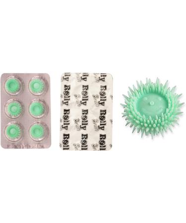 Rolly Brush Mini Toothbrush Set - 6pcs Portable Mint Flavor for Travel | No Water or Toothpaste Needed - Buy Online on GoSupps.com