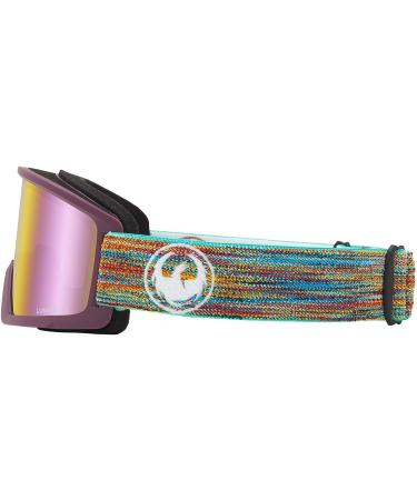 Dragon Alliance Mens DX3 OTG Snow Goggles - Shredtogether/Lumalens Pink Ion (One Size) - Buy Online on GoSupps.com