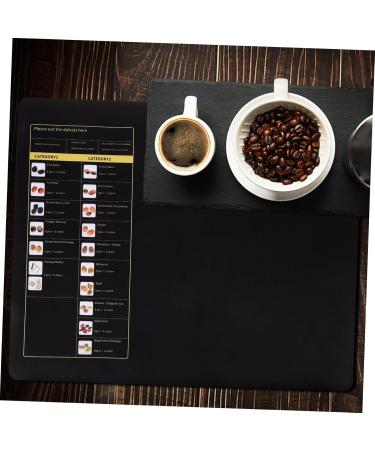 Uonlytech Coffee Beans Sorting Pad Coffee Beans Classification Cushion Coffee Beans classifying Cushion Green Beans Foldable Coffee Beans Sorting Card - Buy Online on GoSupps.com