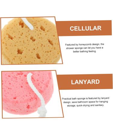 Beavorty 12 Pcs Exfoliating Bath Sponges - Shower Sponge Set for Women & Kids Spa Scrubbers & Body Care - Buy Online on GoSupps.com
