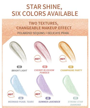 3 Colors Liquid Glitter Eyeshadow Set - Waterproof Metallic Shimmer in Silver, Gold & Pink | Long Lasting Glow Eye Shadow Stick | Korean Eye Makeup Gift for Women - Buy Online on GoSupps.com