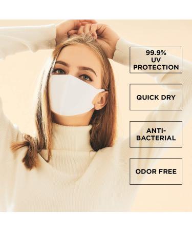 LOOKA Protective Fashion Air Mask - Washable & Reusable | Comfortable Logo White | International Shipping Available - Buy Online on GoSupps.com