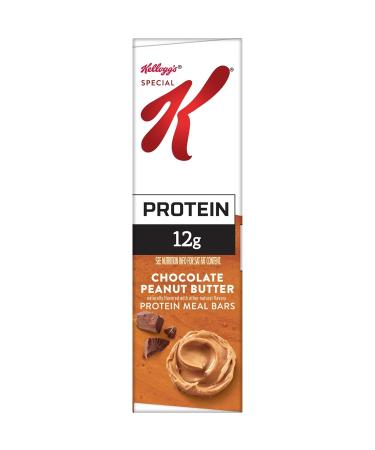 Buy Special K Protein Bars - 12g Protein Snacks & Meal Replacement - Chocolate Peanut Butter Value Size 19oz Box (12 Bars) - International Shipping Available - Buy Online on GoSupps.com