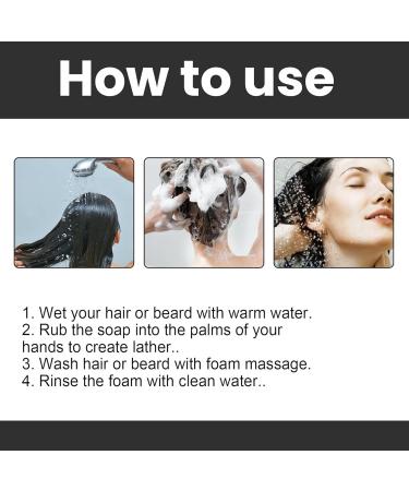 Haventic Gray Hair Reverse Bar Haventic - Gray Hair Reverse Bar Haventic Soap Spartan Gray Hair Reverse Bar lumeld gray gone soap Reverse Gray Hair Bar Shampoo (3pcs) - Buy Online on GoSupps.com