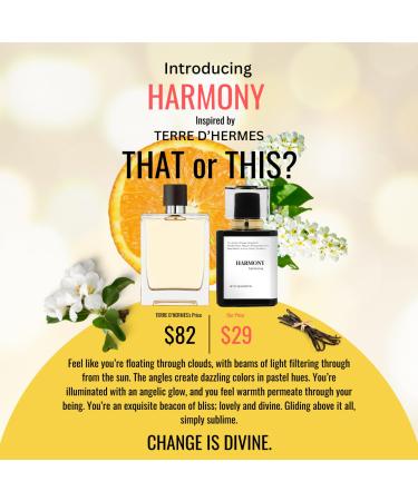 HARMONY | Inspired by HRMS TERRE D'HRMS | Pheromone Perfume for Men | Extrait De Parfum | Long Lasting Dupe Clone Essential Oils Fragrance | Perfume De Hombre | (30 ml / 1 Fl Oz) 1 Fl Oz (Pack of 1) - Buy Online on GoSupps.com