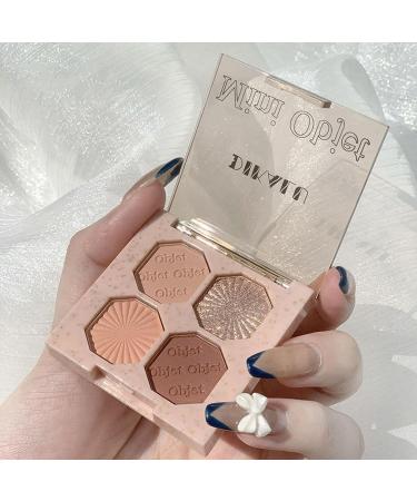 XGZ Eyeshadow Makeup Shimmer Glitter Eye Shadow Long Lasting Self-Adhesive Eye Shadow Neutral Cosmetic Eye Shadow 4 Colors - Buy Online on GoSupps.com