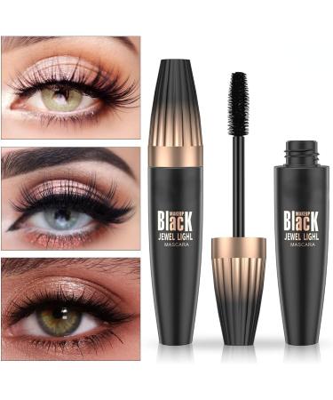 ddykanglicc 4D Fiber Mascara - Waterproof Long Lasting Smudge Black Volume & Length Natural Mascara for Delicate Full Lengthening & Thickening Soft & Thick Lashes (2pcs) - Buy Online on GoSupps.com