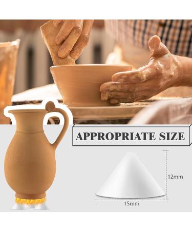 20-Piece Moveable Ceramic Refractory Support Nails - High Temperature Resistant Pottery Kiln Tools - Buy Online on GoSupps.com