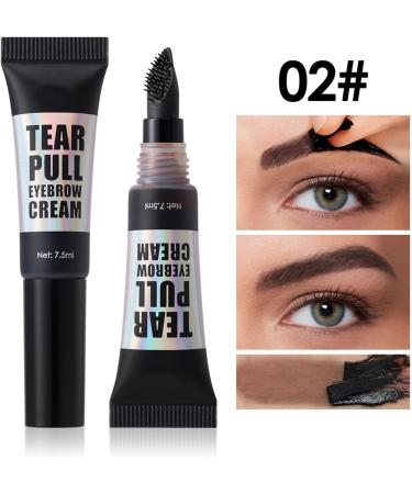  Tyinerc Eyebrow tint eyebrow gel natural eyebrow shaping gel quick-drying and long-lasting | Waterproof and sweat-resistant natural eyebrow mascara to create - Buy Online on GoSupps.com
