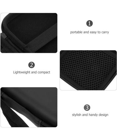 Lurrose Diabetic Case Meter Organizer - Black Pouch for Insulin Pens Meters Test Strips & Needles | Perfect Travel Solution - Buy Online on GoSupps.com