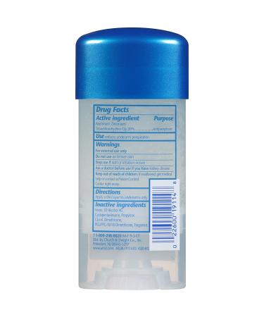 Arrid XX Extra Extra Dry Clear Gel Antiperspirant Deodorant Morning Clean 2.6 Oz - Pack of 6 - Buy Online on GoSupps.com