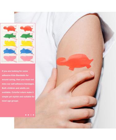 Lurrose Kids Cartoon Bandages - Adorable Adhesive Animal Patches for Boys & Girls | Breathable & Colorful Self-Adhesive Care Stickers - Buy Online on GoSupps.com