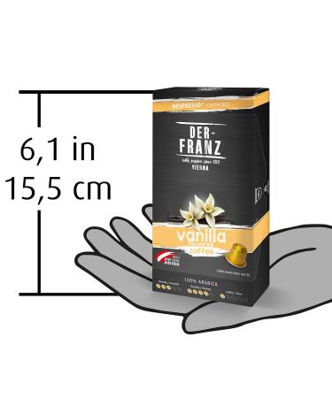 Nespresso Compatible Vanilla Coffee Capsules 60 Pods 6-Pack | Premium Aroma & Flavor - Buy Online on GoSupps.com