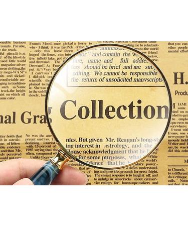 Spacmirrors Magnifying Glass Craft Gift Birthday Favors DIY Hanging Decors -6PCS 8inch Magnifying Home Decoration Magnifier - Buy Online on GoSupps.com