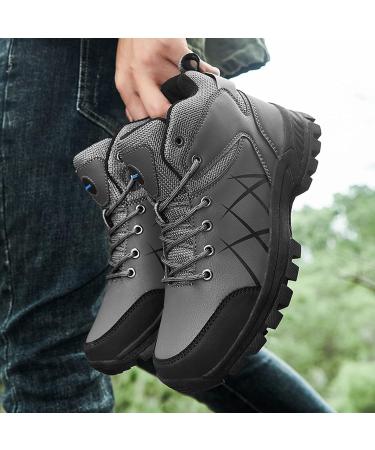 Buy Rytejfes Men's Plateau Shoes - Slipproof Waterproof Lightweight Sneakers for Sport & Gym | Comfort & Damping | Gray Size 43 EU - Buy Online on GoSupps.com