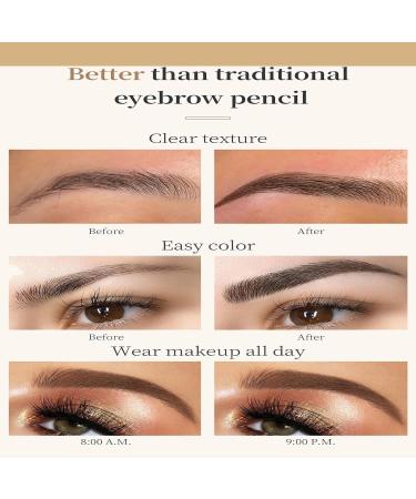 Waterproof 3D Microblading Eyebrow Pencil 2024 Upgraded 3-Piece Set (4 black/brown/light brown/grey) Black/Brown/Light Brown/Grey 4 - Buy Online on GoSupps.com
