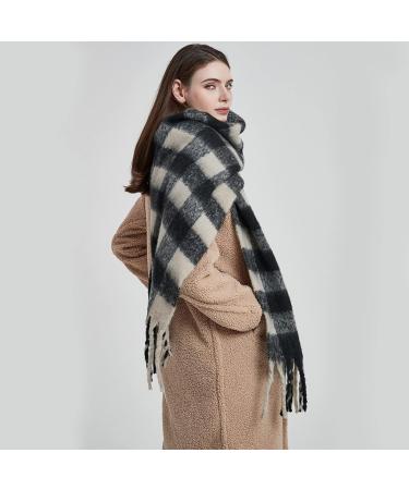 Shop XL Loop Scarves for Women & Men - Cozy Autumn Knitting & Cashmere Styles in Brown & Black - Buy Online on GoSupps.com