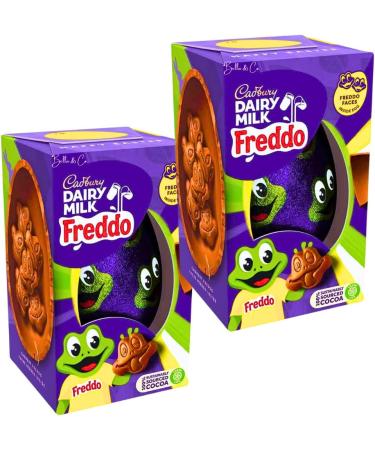 2x Freddo Faces Chocolate Easter Eggs | Easter Eggs For Kids | Perfect for Easter Gift | Perfect for Egg Hunt | Chocolate Gifts | Chocolate Easter Egg 2024 | Easter Party | 96g - Buy Online on GoSupps.com
