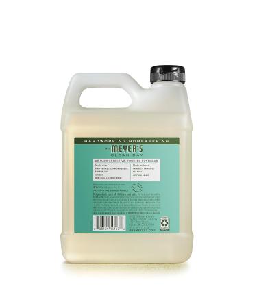 Mrs. Meyer's Clean Day Basil Liquid Hand Soap Refill - Cruelty Free Biodegradable & Essential Oils 975ml | Eco-Friendly Hand Wash - Buy Online on GoSupps.com