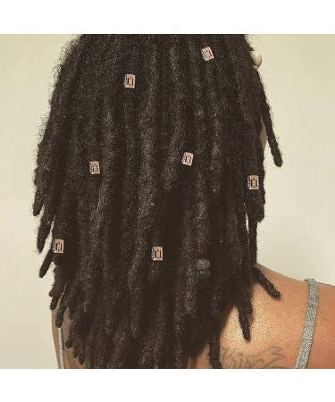 Rose Gold Loc Jewelry Set - 25Pcs Hair Accessories for Women with Metal Clips - Style 16 - Buy Online on GoSupps.com
