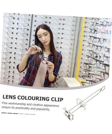 NOLITOY Lens Tinting Clip - Eyeglasses Lens Fixing Stand & Metal Coloring Rack for Optimal Dyeing Results - Buy Online on GoSupps.com