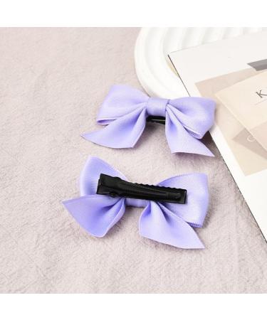 OEIOTEI Bow Hair Clips 2 Pieces Hair Clip Hair Bows Girls Alligator Hair Clips Hair Accessories Small Non-Slip Fashionable Ponytail Hair Clips School Clothes (5) - Buy Online on GoSupps.com