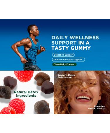 Focus Fusion Supergreen Superfood Gummies | Organic Greens & Beet Root Gummies with Plant-Based Blend | Daily Plant-Based Supplement with 74 Fruits & Vegetables | Chewable Gummies 1 - Buy Online on GoSupps.com