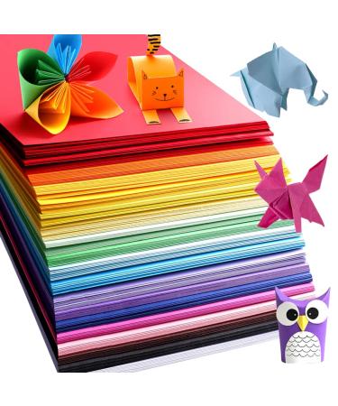 MIDUOLE Origami Paper Pack of 200 Sheets - 20 Vivid Colors - Double Sided - 6 Inch Square Easy Fold Paper for Kids Adult Beginners Training Arts & Crafts Projects. - Buy Online on GoSupps.com