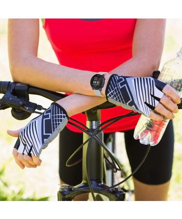 ISABAKE Watch Band for Garmin Forerunner 245 / 245 Music/ Forerunner 645 / 645 Music Compatible with Garmin Vivoactive 3 /Venu Sq/Vivomove HR 20mm Soft Silicone Replacement Wristbands (white) - Buy Online on GoSupps.com