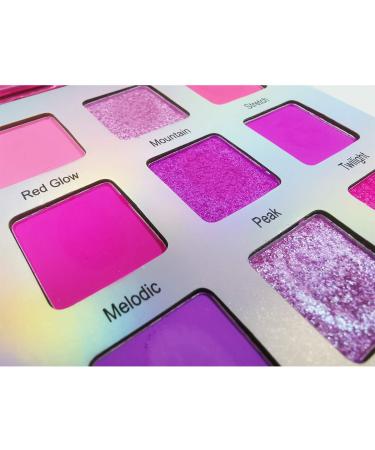 YMH BEAUTE Neon Pink Eyeshadow Palette - Long-Lasting, Highly Pigmented, Cruelty-Free Shades - Buy Online on GoSupps.com