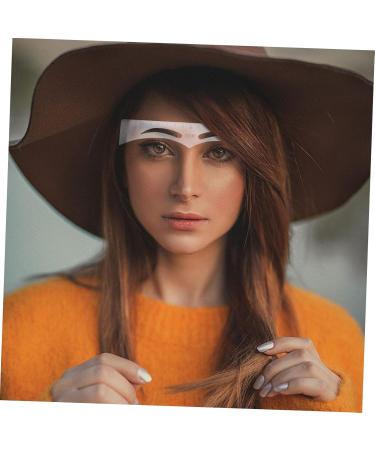 Mikinona 50pcs Eyebrow Stencils for Women Kit Makeup Leveling Eyebrow Shaper Eyebrow Stickers Disposable Mold - Buy Online on GoSupps.com