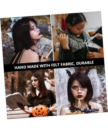Didiseaon Spider Web Hair Clips Makeup Teen Girl Ghost Cosplay Devil Hat Kids Hairpin - Buy Online on GoSupps.com