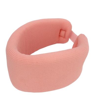 Ankroyu soft sponge loops neck support adjustable neck support neck support neck warmer to relax the neck for men women and older people pink