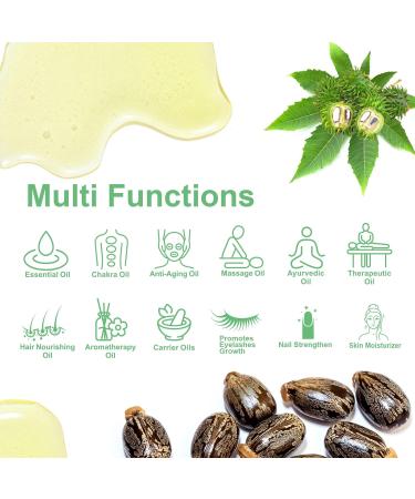 Jamaican Black Castor Oil 60ml - Organic Massage Oil for Hair Growth Body Care & Eyelash Nourishment - International Shipping Available - Buy Online on GoSupps.com