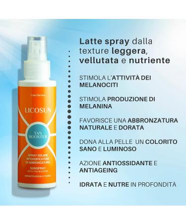 Tanning Intensifier Milk Spray. Without Filters. With Tyrosine and Lycopene. Ultra-fast Tan. Stimulates and Accelerates Natural Tan - Buy Online on GoSupps.com