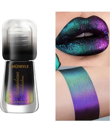 Chameleon Glitter Eyeshadow Chameleon Liquid Eyeshadow - Glitter Liquid Eyeshadow Color Shift - Multifunctional and Highly Pigme Eye Makeup Supplies - Buy Online on GoSupps.com