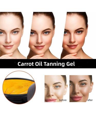 Eelhoe Tanning Gel Brown - 50g Intensive Tanning Accelerator Cream for Sunbeds & Outdoor Sun (2Pcs) - Buy Online on GoSupps.com